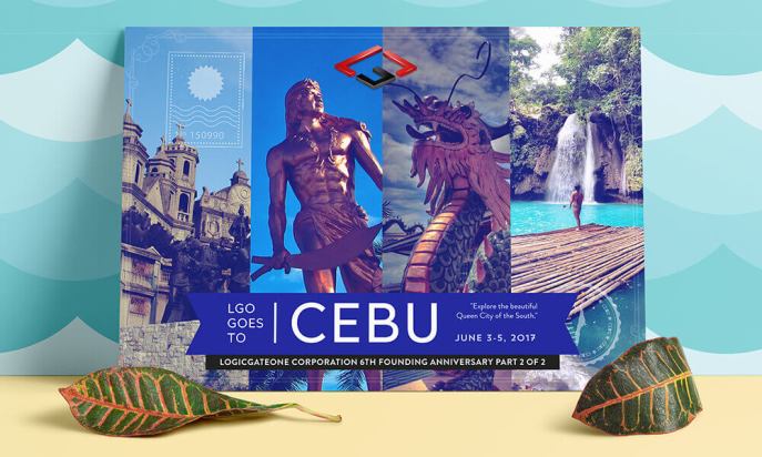 Anniversary Poster - Cebu Tour Concept and Design Layout